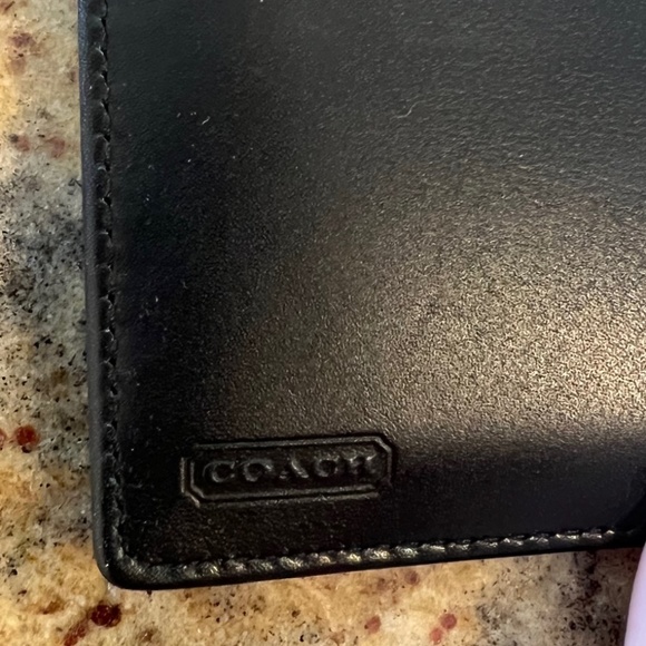 Coach Black Organizer Case  (New) - Picture 5 of 9